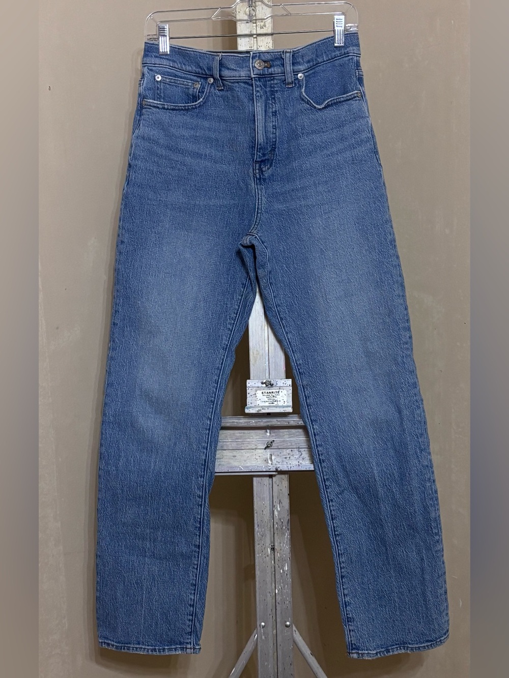 Madewell 90s Straight-Leg Women's Jeans in Classic Blue Sz 28